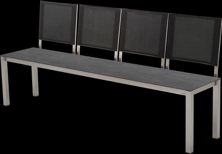 Brushed stainless steel, Cement Dark, Metallic