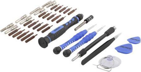 Image du produit Deltaco VK-51 outil de réparation d'appareils électroniques 38 outils