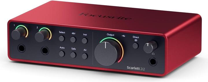 Focusrite Scarlett 2i2 – 4th Generation (USB)