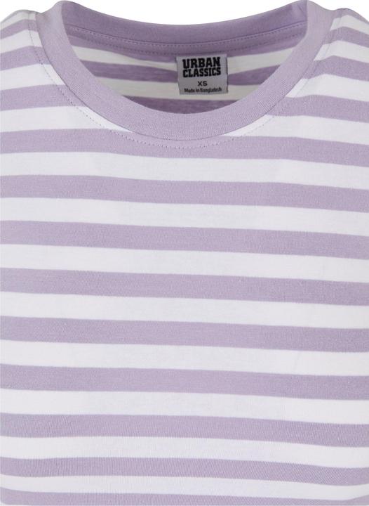 Actual product image Urban Classics Ladies Short Striped Tee - 142651 (4XL)
