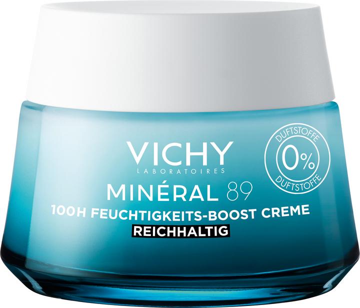 Vichy Minéral 89 100h Feuchtigkeits Creme (50 ml, Tagescreme, Nachtcreme)