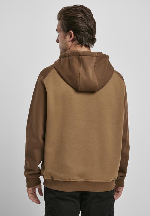 Actual product image Urban Classics 2-Tone Fake Raglan Hoody (XL)