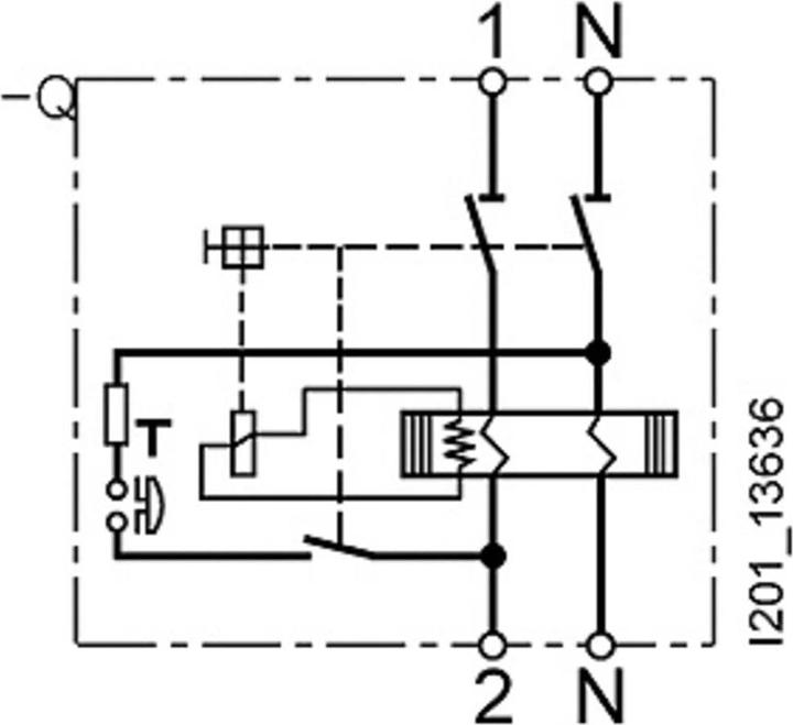 Image du produit Siemens Disjoncteur type FI temporisé A 30 mA Un