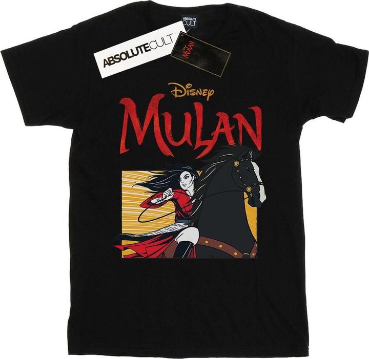 Immagine prodotto Disney Mulan Movie Horse Frame Maglietta Ampia Donna (S)