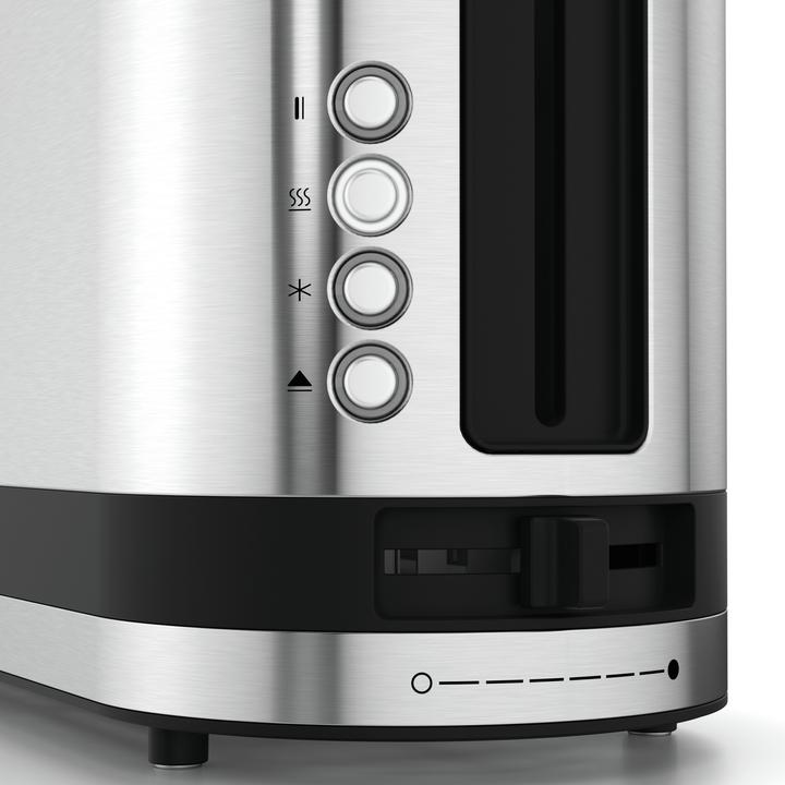 Produktbild WMF KÜCHENminis Langschlitztoaster 2-Scheiben mit Brötchenaufsatz