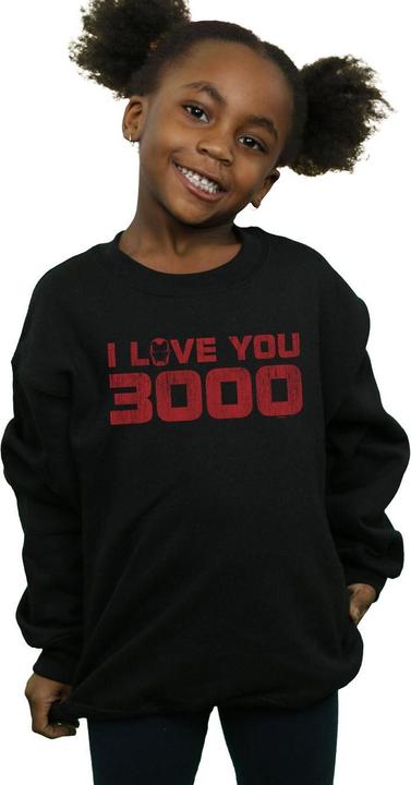 Produktbild Mädchen Avengers Endgame I Love You 3000 Distressed Sweatshirt (152, 158)