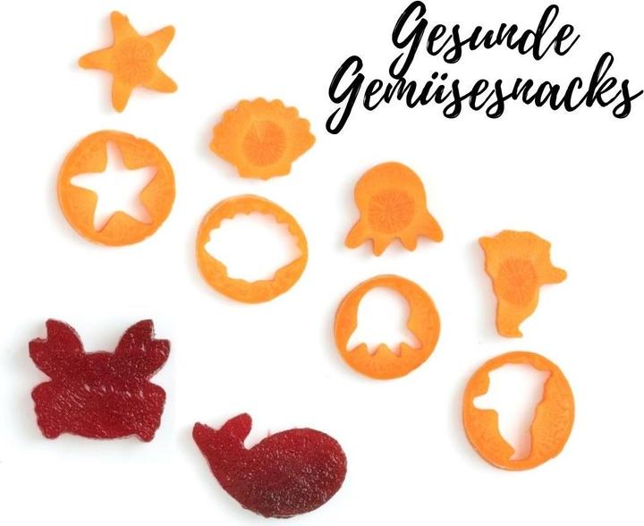 Image du produit Lekkabox Edelstahl Ausstecher 6er Set, Meerestiere