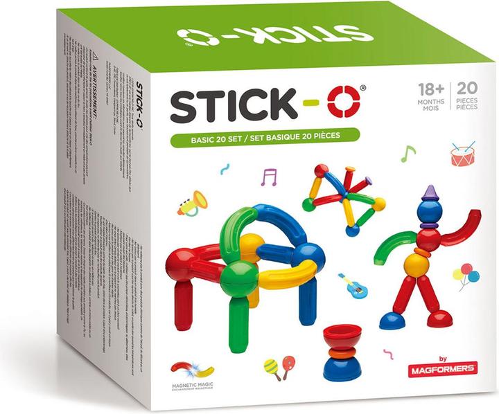 Actual product image Stick-O Basic set, 20dlg.