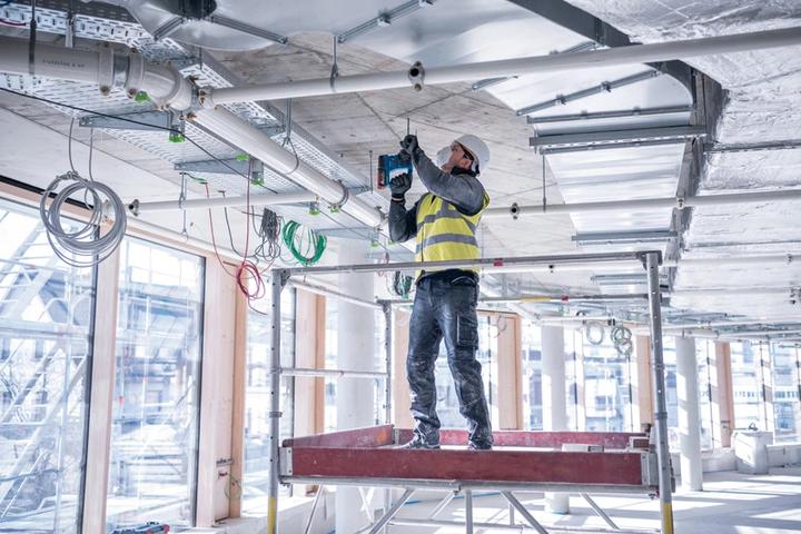 Produktbild Bosch Professional Akku-Bohrhammer mit SDS plus GBH 18V-22 (Akkubetrieb)