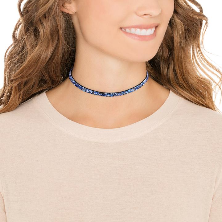 Actual product image Swarovski Crystaldust necklace/choker (Metal)