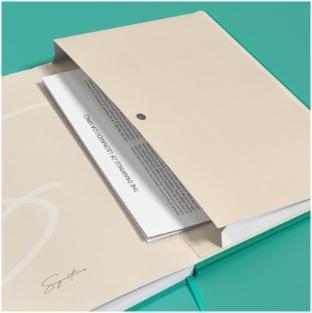 Immagine prodotto Oxford Taccuino "Signature", A5 (A5, Righe, Copertina rigida)