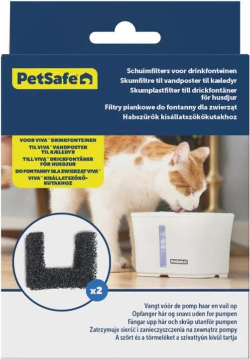 Actual product image PetSafe Viva Foam 2-pack replacement filter
