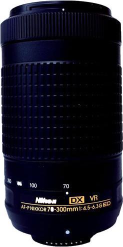 Image du produit Nikon AF-P Nikkor 70-300mm f/4.5-6.3G ED DX VR (Nikon DX, APS-C / DX)