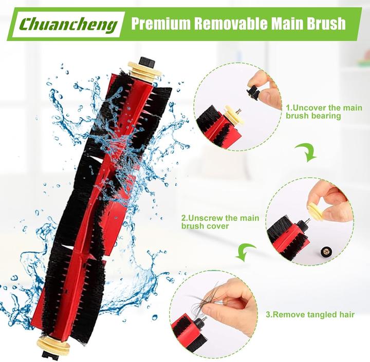 Actual product image Chuancheng Ersatzset für Roborock S5 MAX/S6 MAXV Staubsauger