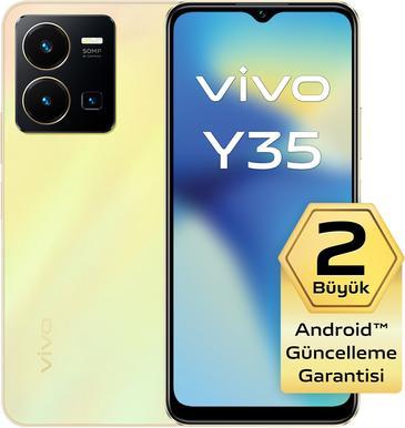 Productafbeelding Vivo Y35 (256 GB, Goud, 6.58", Dubbele SIM, 50 Mpx, 4G)