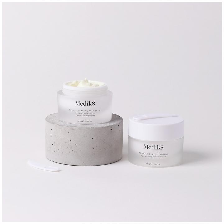 Image du produit Medik8 Crème Éclat quotidienne Vitamine C C-Tetra SPF 30 Hydratant deux-en-un 50ml (Lait pour le corps, 50 ml)