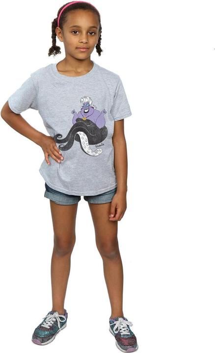 Actual product image The Little Mermaid Girls Classic Ursula T-Shirt (128)