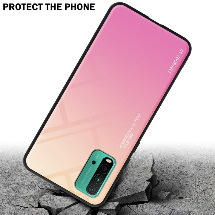 Immagine prodotto Cadorabo Manicotto per vetro in TPU a 2 colori (Xiaomi Redmi 9T, Xiaomi Poco M3)