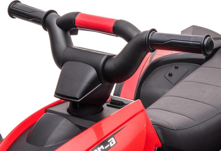 Produktbild Homcom Elektro-Quad Kunststoff, Metall Schwarz+Rot (12 V)