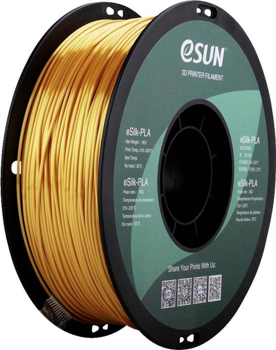 Immagine prodotto eSUN eSilk (PLA, 1.75 mm, 1000 g, Oro)