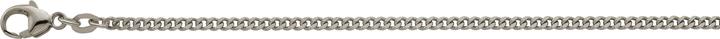 Produktbild Bijou Classic Collier Panzer geschliffen 42 cm (Silber)