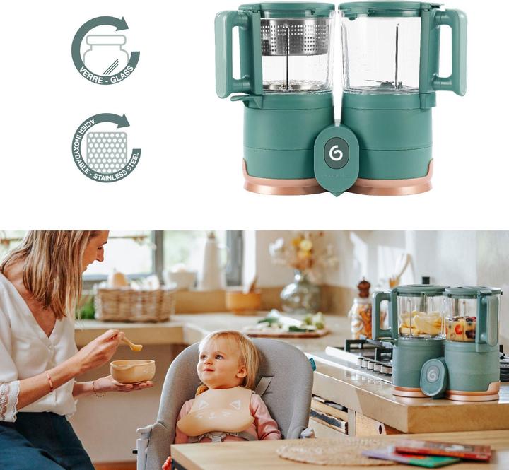 Actual product image Babymoov Steamer Nutribaby Glass