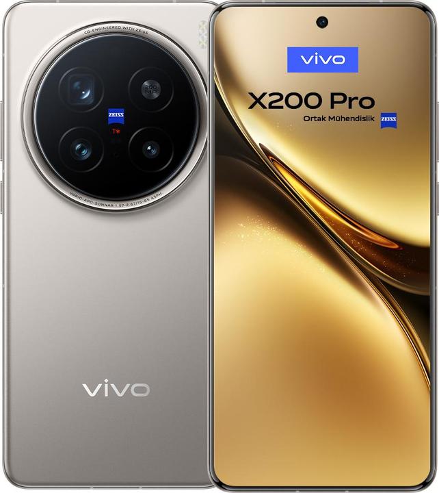 Produktbild Vivo X200 Pro (512 GB, Titanium, 6.78", Dual SIM, 50 Mpx, 5G)