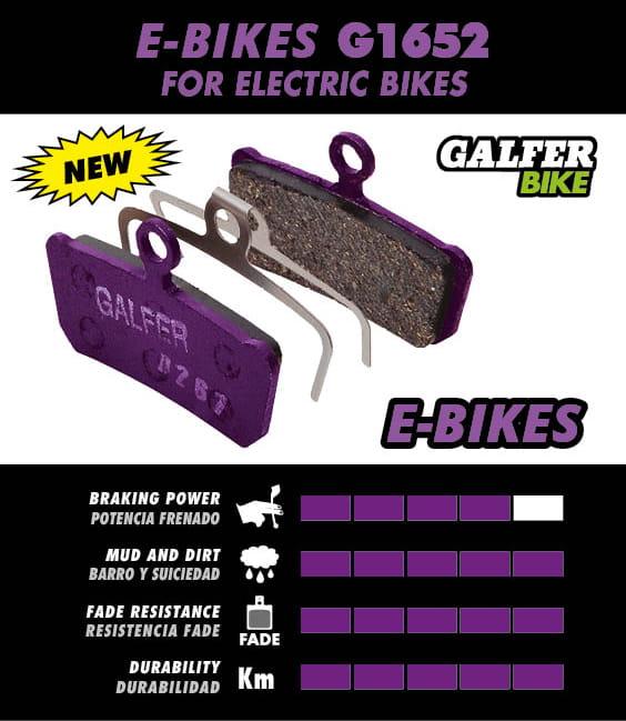 Immagine prodotto Galfer Bike Pastiglie freno per e-bike G1652 - Formula - Cura 4 (Ricetta, Organici)