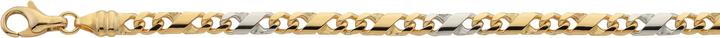 Produktbild Bijou Classic Collier 8er-Kette poliert 45 cm (Gold)