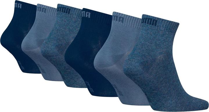 Produktbild Puma Socken Sportlich Stretch Quarter Plain ECOM 6P (6er Pack, 47 - 49)