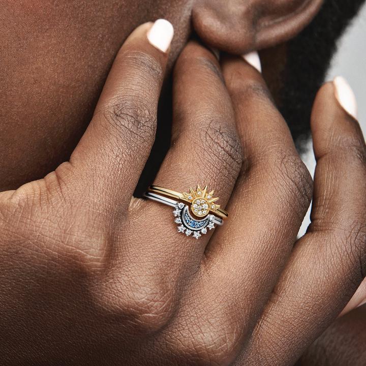 Actual product image Pandora Moon ring (52, 925 Silver)