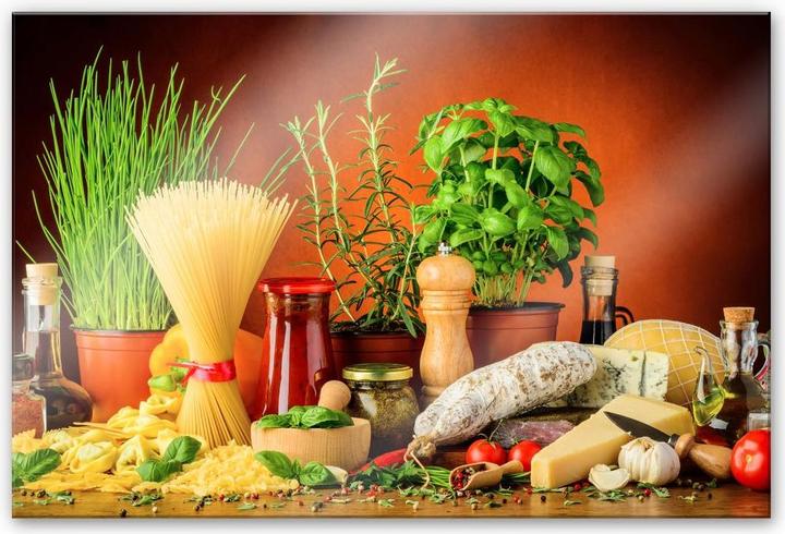 Actual product image Trenddeko Italian cooking (150 x 100 cm)