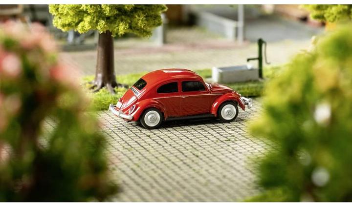 Actual product image Carson 1:87 VW Beetle red 2.4G 100% RTR (RTR Ready-to-Run)