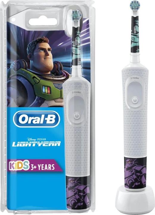 Image du produit Oral-B Vitality100 Kids Lightyear + étui de voyage (Brosse à dents oscillo-rotative)