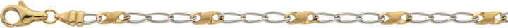 Bijou Classic Collier 8er-Kette poliert/sattiniert 42 cm