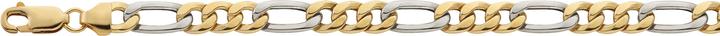 Produktbild Bijou Classic Collier Figaro halbmassiv 50 cm (Gold)