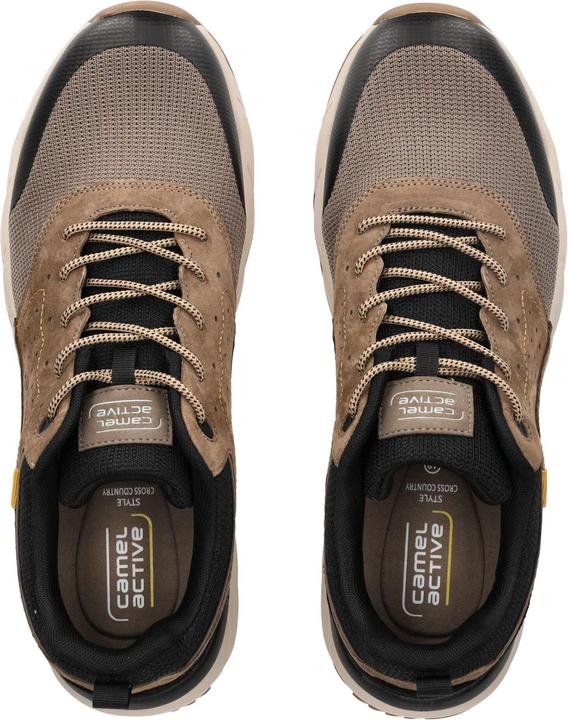 Produktbild Camel Active Sneaker pig nubuk/textile SCHLAMM/SCHWARZ (43)