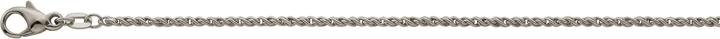 Image du produit Bijou Classic Collier Doppelanker linksgedreht 50 cm (Or)