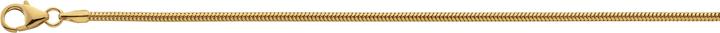 Actual product image Bijou Classic Collier Schlangen 45 cm (Gold)