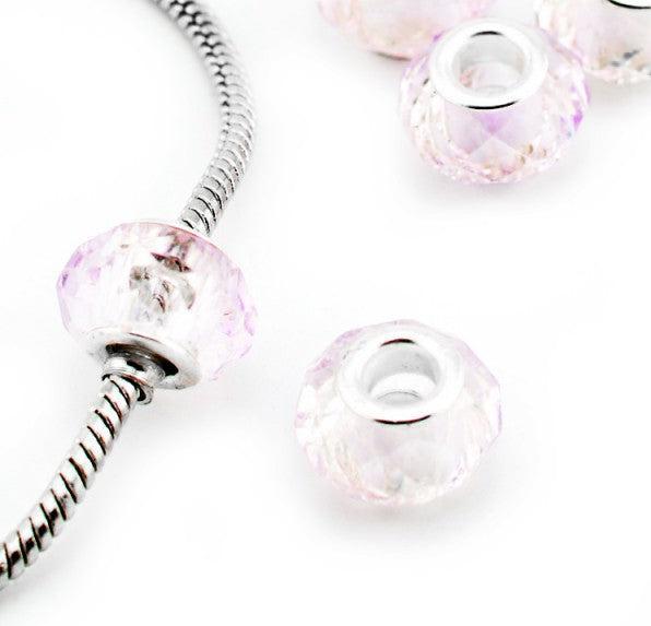 Produktbild Hermex Bead versilbert 925 - Silbrig Violett (Silber 925, Acrylglas)