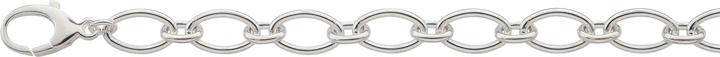 Actual product image Bijou Classic Collier Anker Figaro Barock 50 cm (Silver)