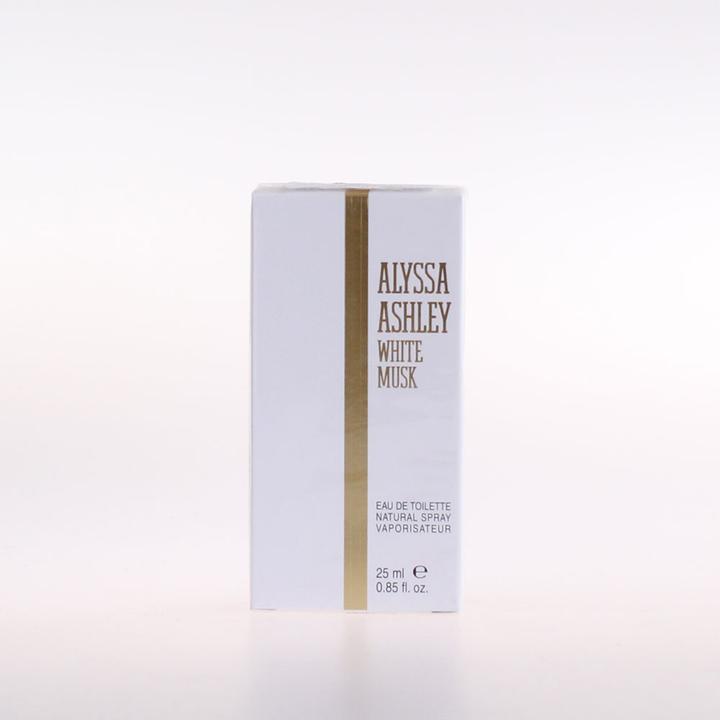 Actual product image Alyssa Ashley White Musk 25ML) (Eau de toilette, 25 ml)