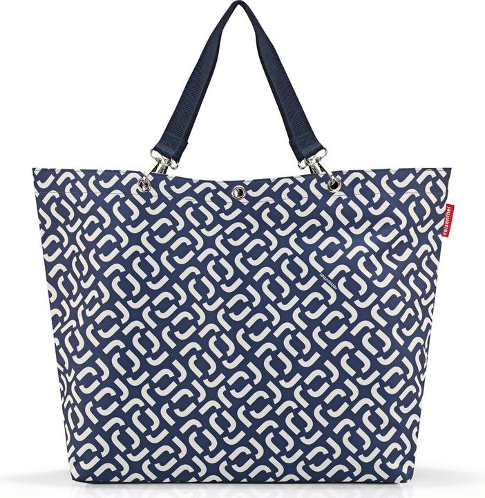 Produktbild reisenthel Tasche Shopper XL Signature Marineblau/Weiss