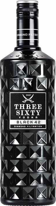 Three Sixty Black 42 (1 x 100 cl)