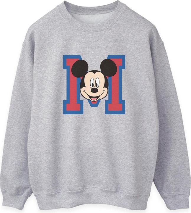 Actual product image Disney Womens/Ladies M Mickey Mouse Face Sweatshirt (M)