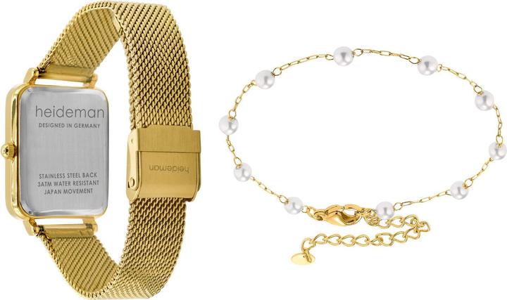 Actual product image Heideman Set Insa Elula gold coloured (Stainless steel)