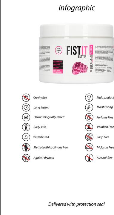 Image du produit Pharmquests Fist IT - Butter - 500 ml (500 ml)