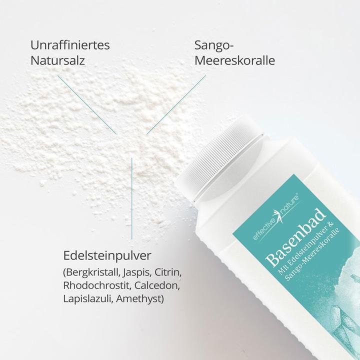 Image du produit Effective Nature Bain alcalin au corail Sango (Praline de bain)