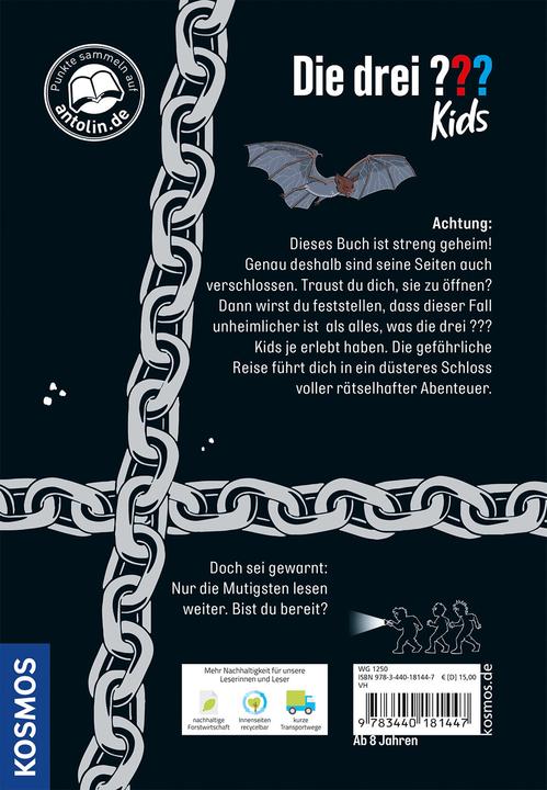 Produktbild Kosmos Die drei??? Kids, Das geheime Buch (Deutsch, Ulf Blanck, 2024)