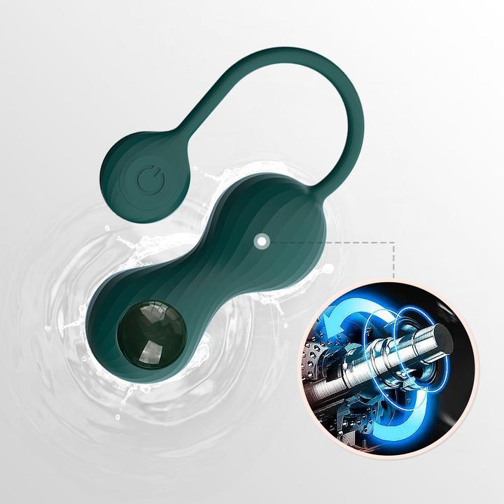 Image du produit Magic Motion Vibromasseur Crystal Duo Smart Kegel avec kit de poids